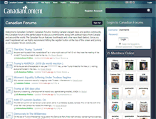 Tablet Screenshot of forums.canadiancontent.net