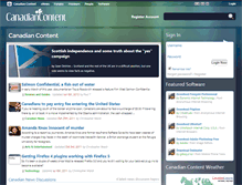 Tablet Screenshot of canadiancontent.net